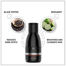Load image into Gallery viewer, Charcoal Cleansing Gel | Black-Pepper &amp; Bergamot
