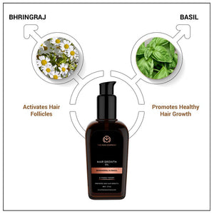 Hair Growth Oil | Bhringraj & Basil