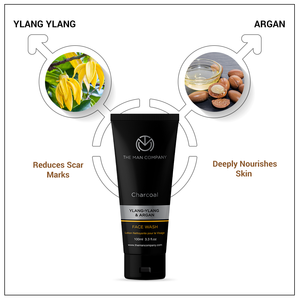 CHARCOAL FACE WASH | YLANG YLANG & ARGAN