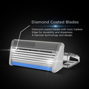 Diamond Coated Blades Cartridge (Pack of 4)