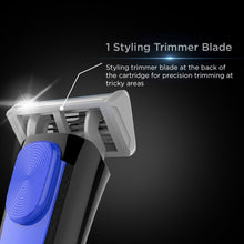 Load image into Gallery viewer, Premium 5-Blade Razor | Midnight Blue
