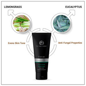 Charcoal Face Scrub | Lemongrass & Eucalyptus
